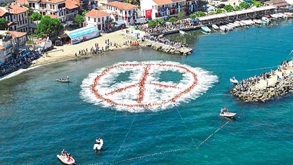 Mudanya peace event